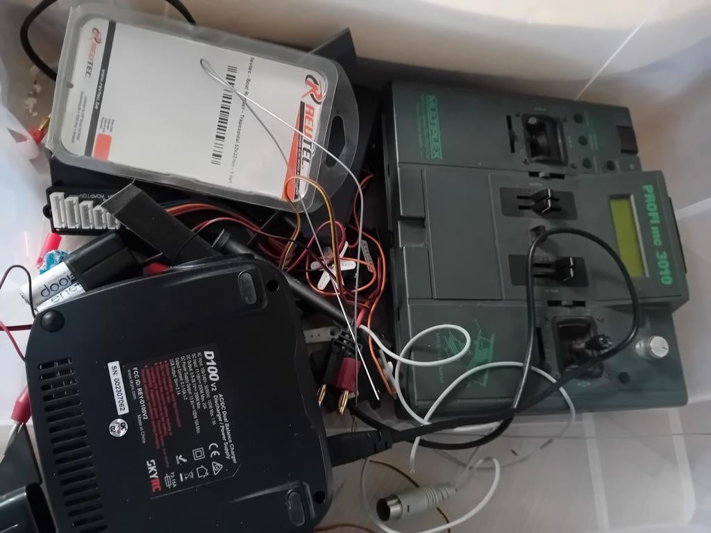 RC Boot met Graupner Profi MC 3010 zender en lader, Ophalen of Verzenden, Gebruikt
