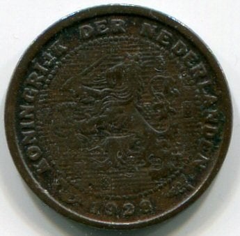 ½ cent 1928 Koningin Wilhelmina, Ophalen of Verzenden, Koningin Wilhelmina, Overige waardes, Losse munt