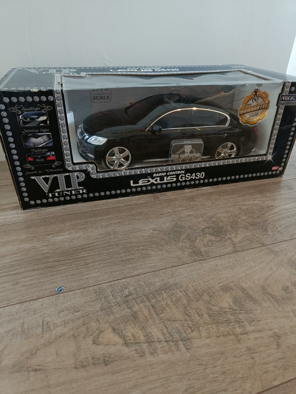 Nikko VIP Tuner Lexus gs430 1:10, Ophalen, Zo goed als nieuw, 1:9 t/m 1:12, Auto