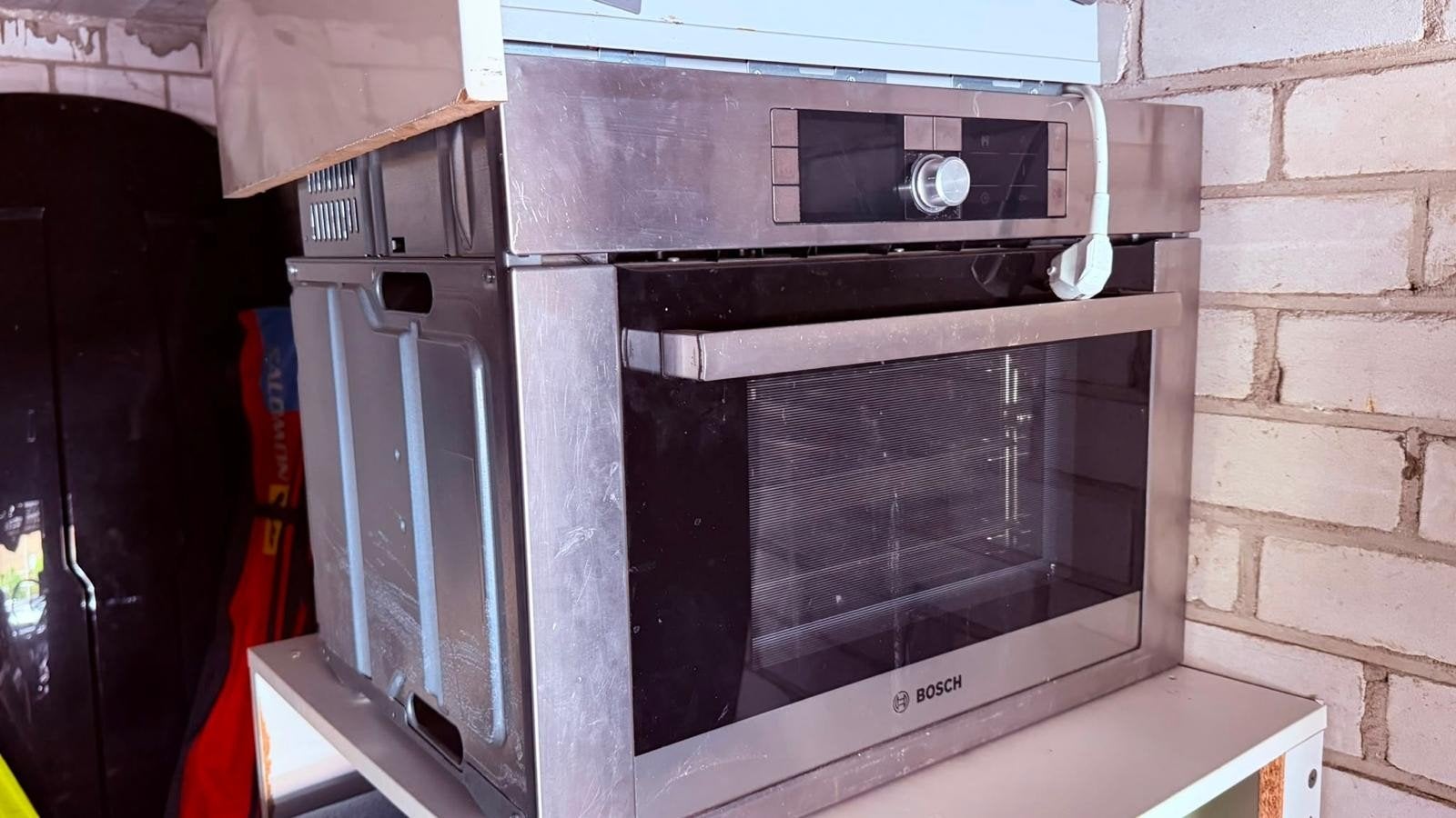 Bosch Inbouw stoomoven (klein defect), Witgoed en Apparatuur, Ovens, 45 tot 50 cm, 60 cm of meer, Inbouw, Hete lucht