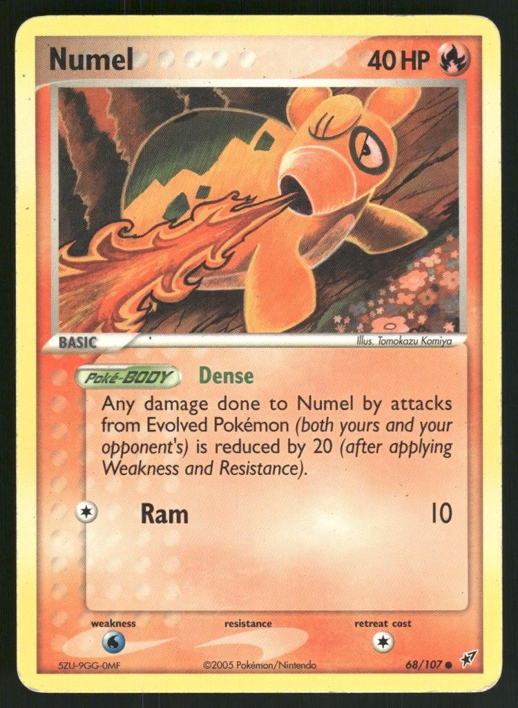 Numel 68/107 - Deoxys (NM), Verzenden, Gebruikt