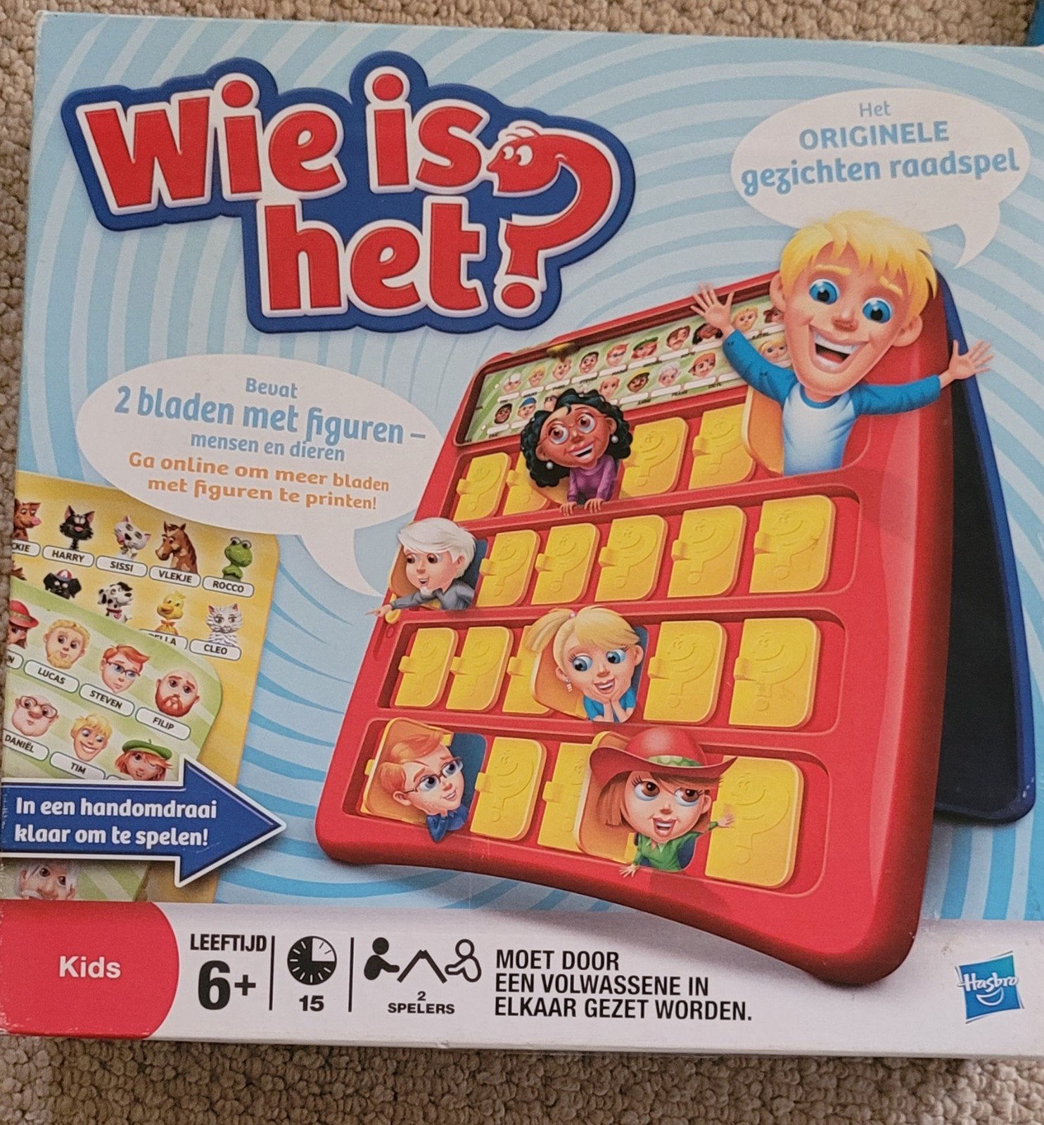 wie is het?, Ophalen