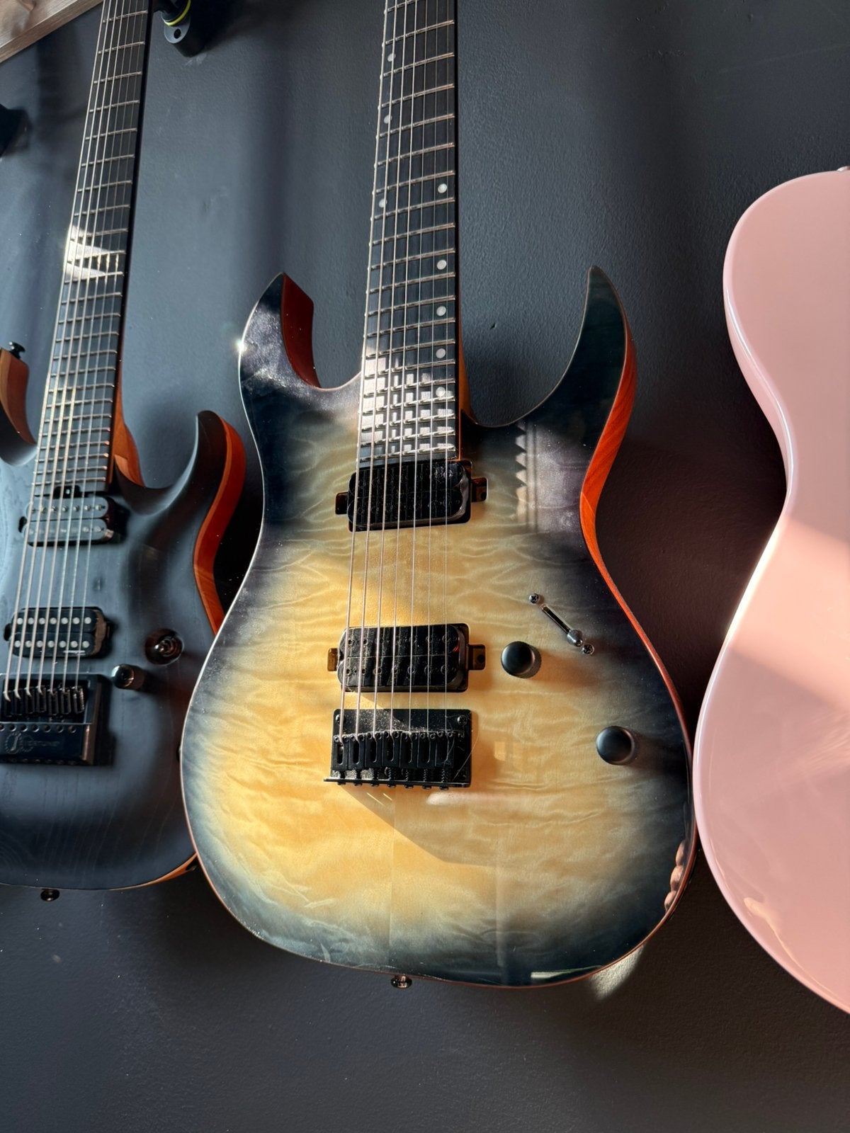 Spira Guitars S-507 QGY 7 snarige gitaar, Z.G.A.N, Muziek en Instrumenten, Snaarinstrumenten | Gitaren | Elektrisch, Ophalen of Verzenden