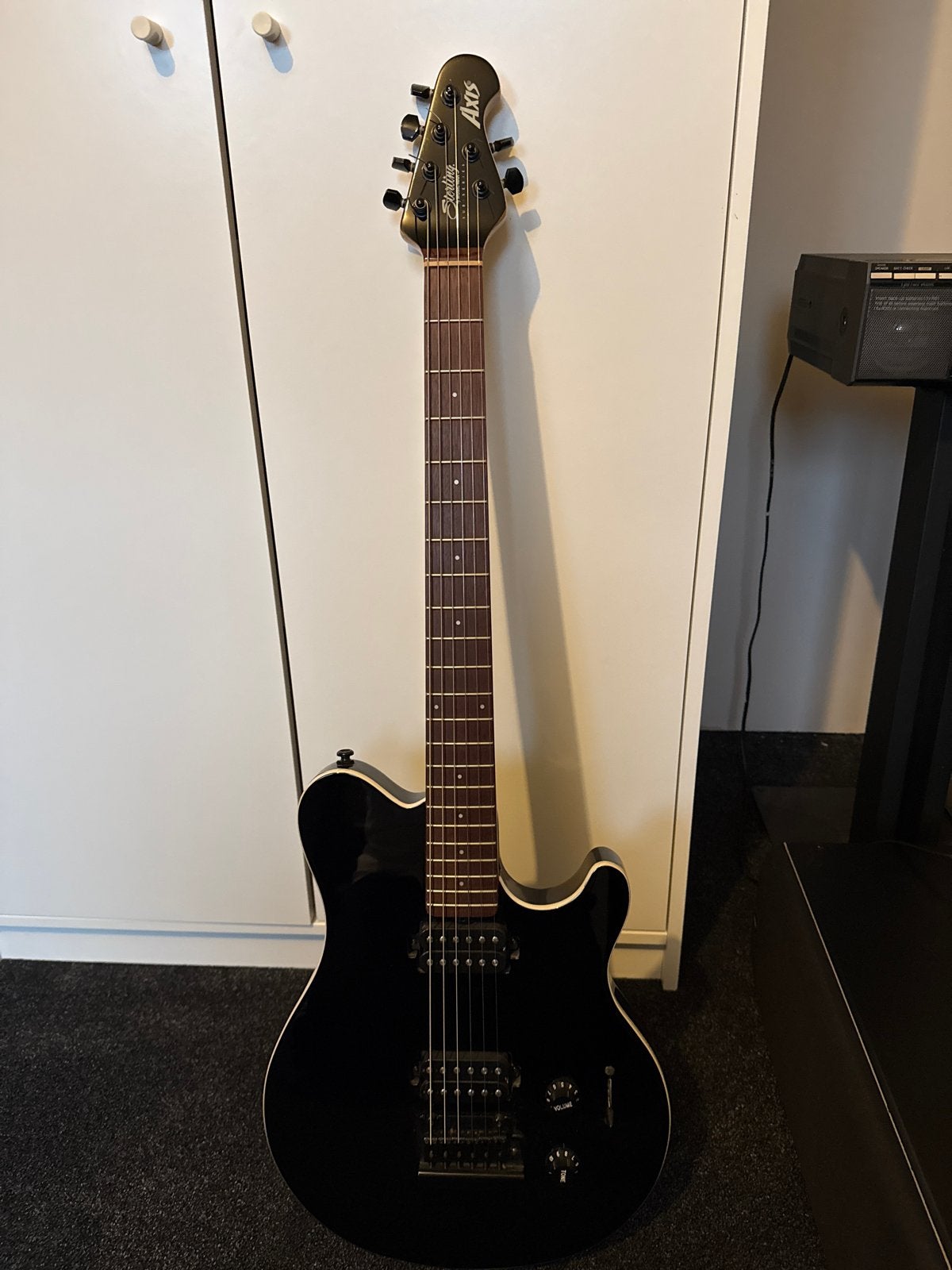 Sterling by Music Man Axis AX3S elektrische gitaar, Ophalen, Zo goed als nieuw, Solid body, Overige merken