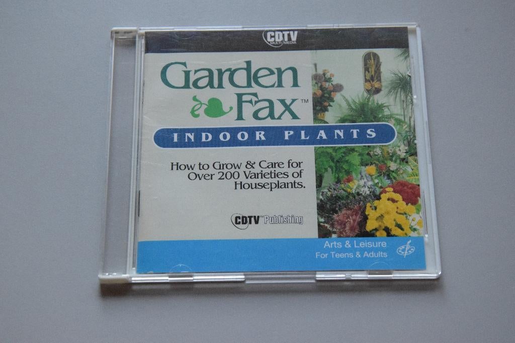 Commodore CDTV : Garden Fax - Indoor Plants, Ophalen of Verzenden, Commodore