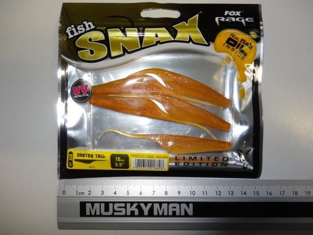 Kunstaas: Fox Rage Fish Darter Tail 10 cm shads, Verzenden, Nieuw, Overige typen