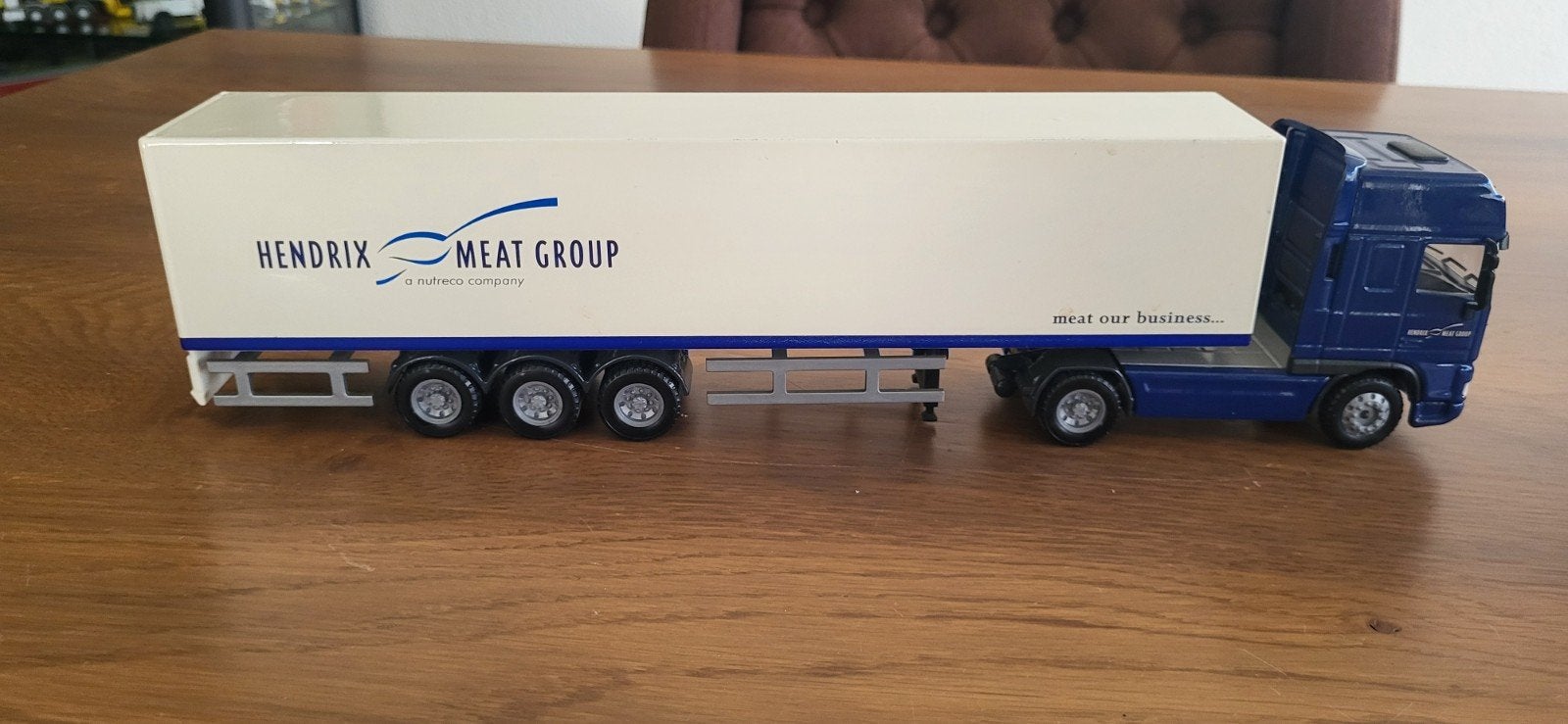 Daf 95xf 1:50 joal Hendrix Meat group, Ophalen of Verzenden, Zo goed als nieuw, Bus of Vrachtwagen, Overige merken