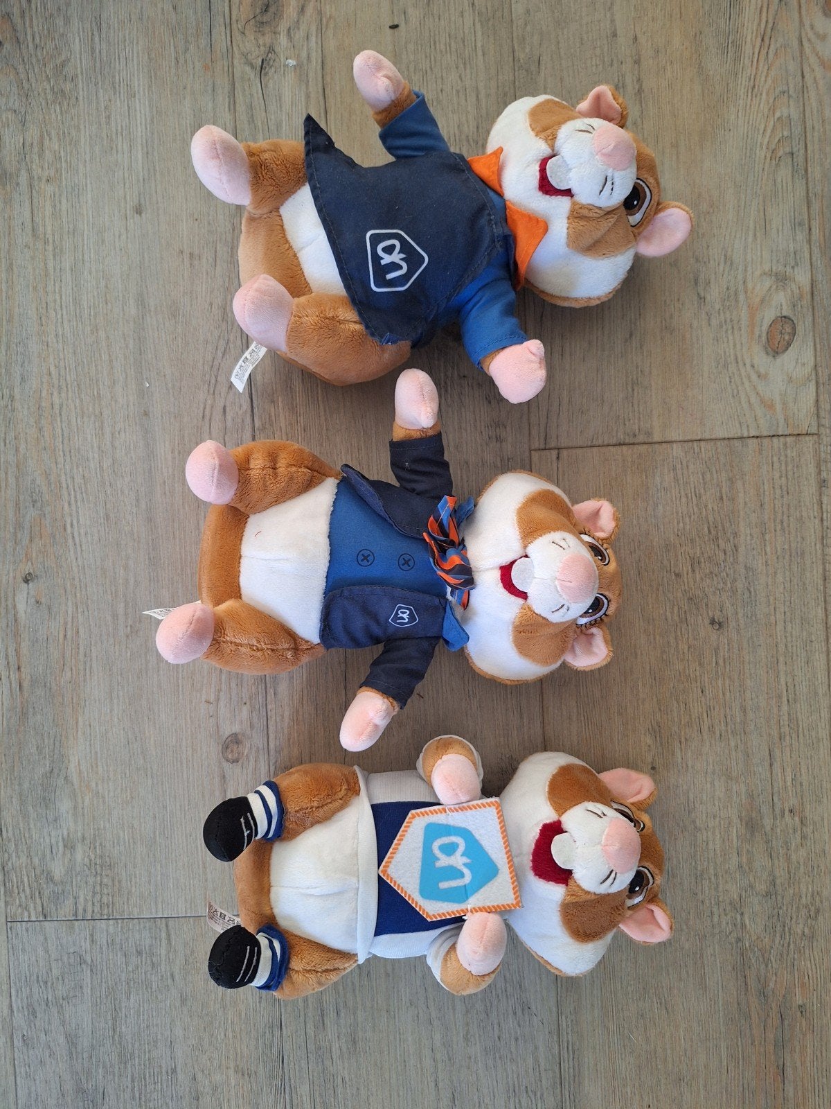 3 Albert Heijn Hamsters Supermarkt Medewerkers, Ophalen of Verzenden, Zo goed als nieuw, Hamster, Albert Heijn