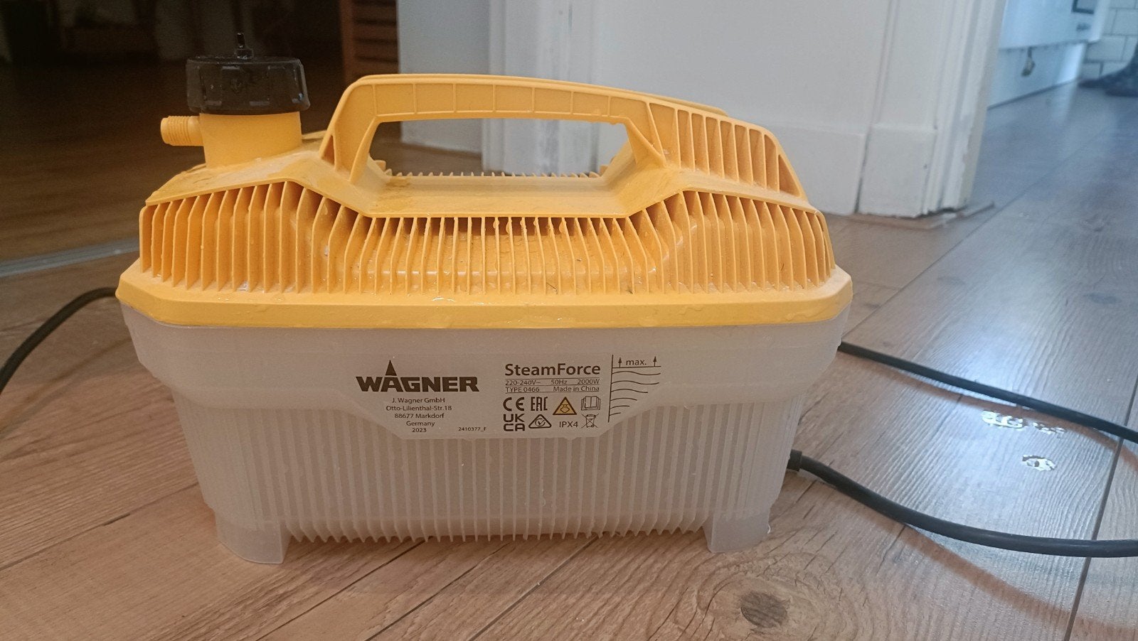 Wagner SteamForce Stoomreiniger - Krachtige Reiniging, Ophalen of Verzenden, Gebruikt, Stoomreiniger