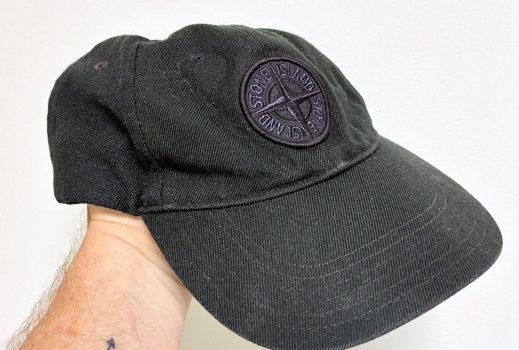 Stone Island pet - zwart - origineel, Gedragen, One size fits all, Ophalen of Verzenden, Stone Island
