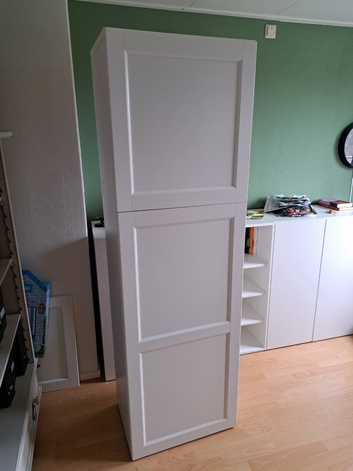 Ikea Besta kast met deuren en planken - 60x193x40 cm, Ophalen, 50 tot 100 cm, 150 tot 200 cm, 25 tot 50 cm