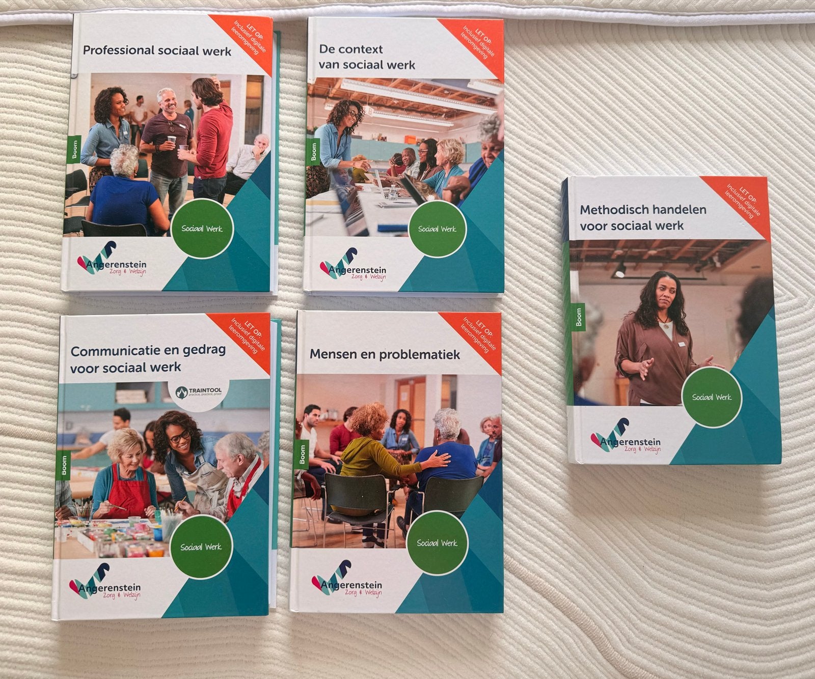 Sociaal Werk Boekenpakket - 5 delen, Boeken, Ophalen of Verzenden, Gamma, Nieuw, MBO