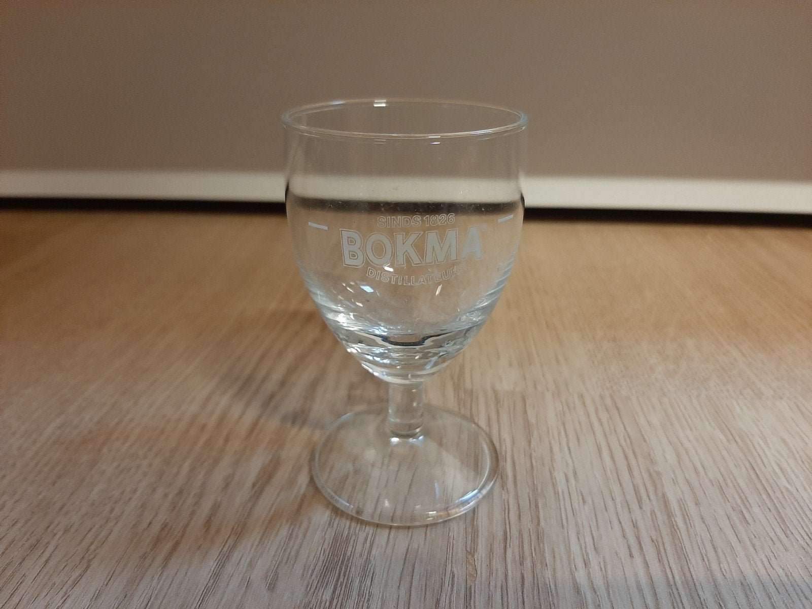 Bokma glas glaasje, Ophalen of Verzenden