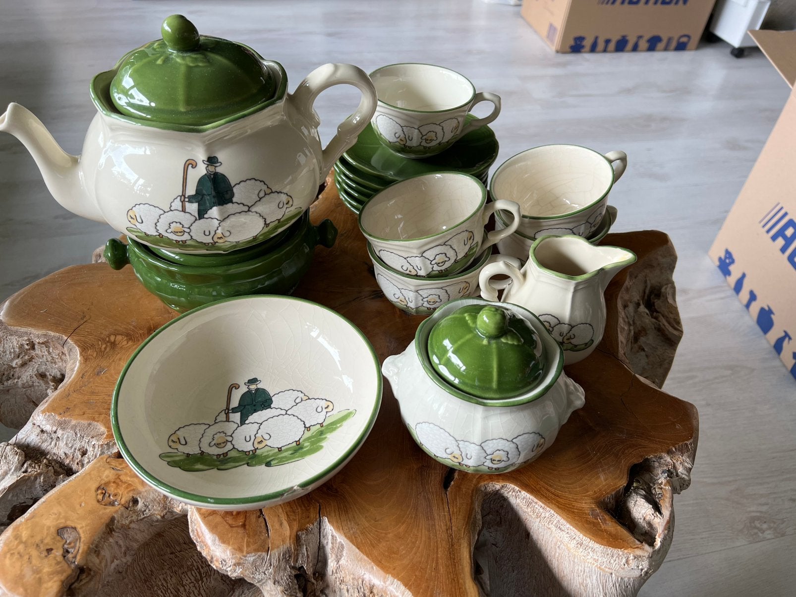 Vintage aardewerk van Zell am Harmersbach, Antiek en Kunst, Ophalen