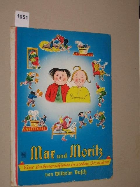 Ik ZOEK deze specifieke blauwe versie Max und Moritz, Boeken, Eén stripboek, Verzenden, Zo goed als nieuw