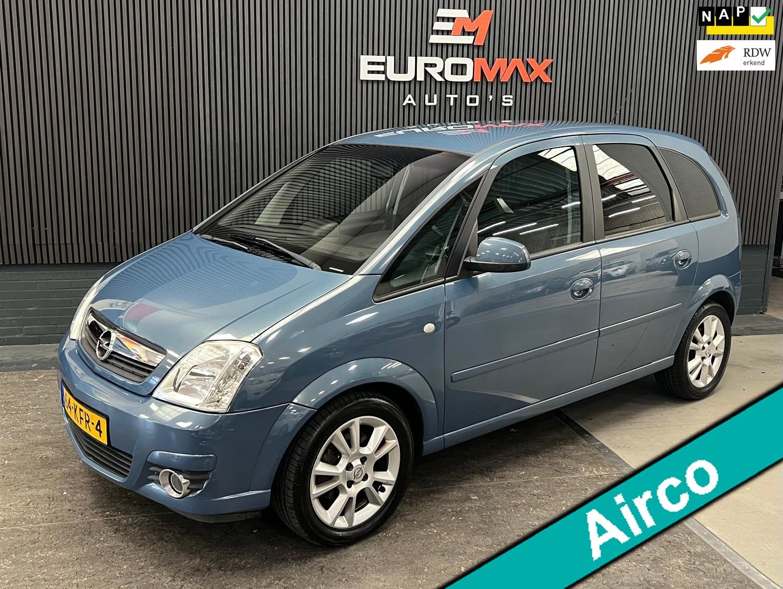 Opel Meriva 1.6-16V Cosmo 2e Eigenaar - NAP - Parkeersensor, Auto's, Voorwielaandrijving, Verwarmde buitenspiegels, 15 km/l, Gebruikt
