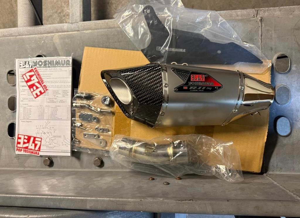 Yoshimura Japan  R-11Sq Gehomologeerde Slip On uitlaatdemper, Ophalen of Verzenden, Nieuw