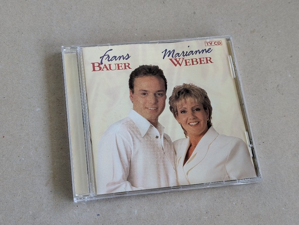 Frans Bauer & Marianne Weber (CD), Ophalen of Verzenden, Zo goed als nieuw, Levenslied of Smartlap, Album