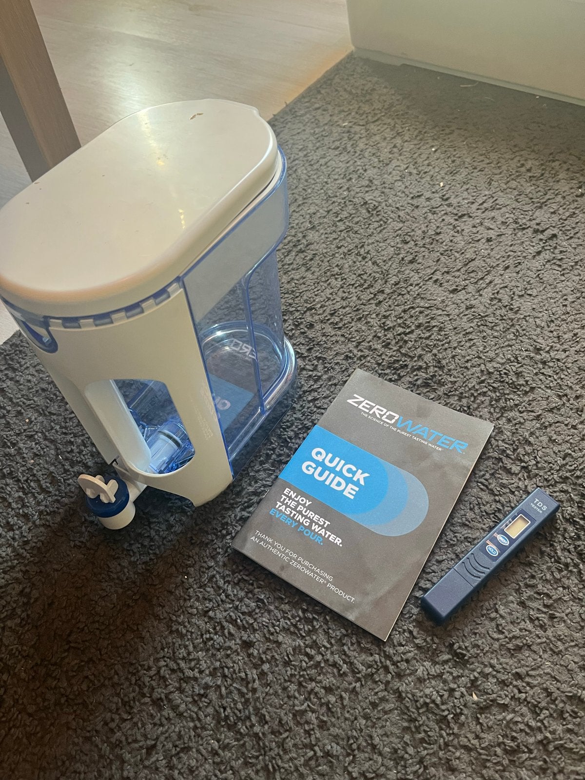 Zerowater filterkan 2,8L (zonder filters), Witgoed en Apparatuur, Ophalen of Verzenden, Gebruikt