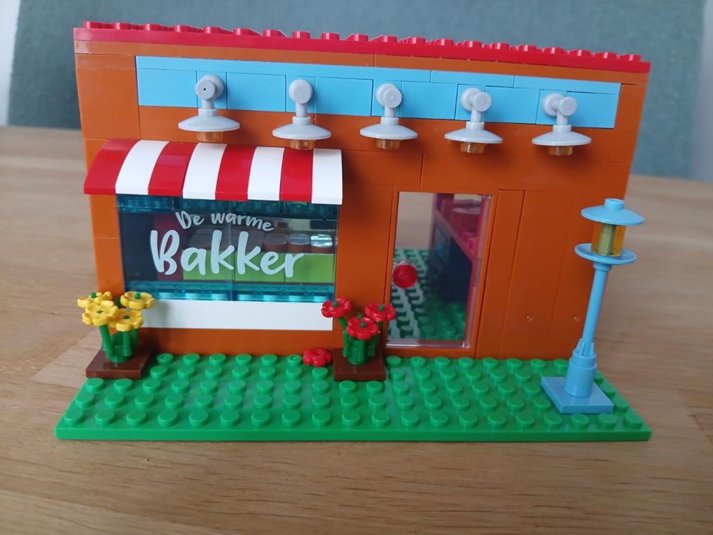 Lego set 'De Warme Bakker', Ophalen, Zo goed als nieuw