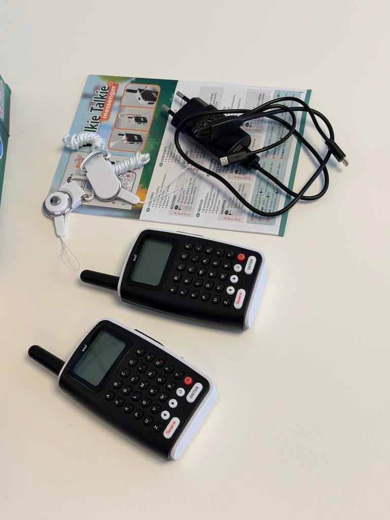 Buki Walkie Talkie Messenger kinder Set Oplaadbaar 3KM NIEUW, Nieuw, Ophalen of Verzenden, H, Portofoon of Walkie-talkie