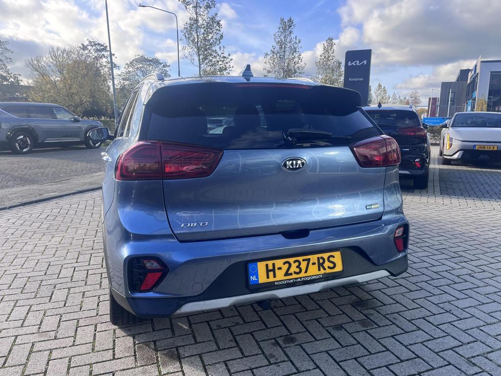 Kia Niro 1.6 GDi Hybrid DynamicPlusLine Navigatie | Lmv | St, Auto's, Kia, Gebruikt, Euro 6, 2 kWh, Blauw