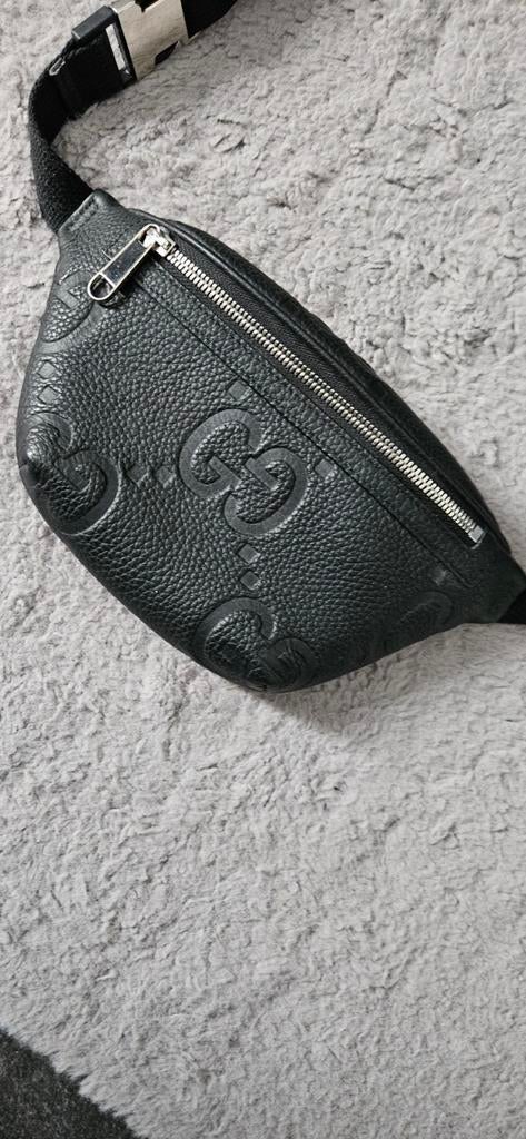 Gucci Heuptasje - Zwart Leer, Ophalen of Verzenden
