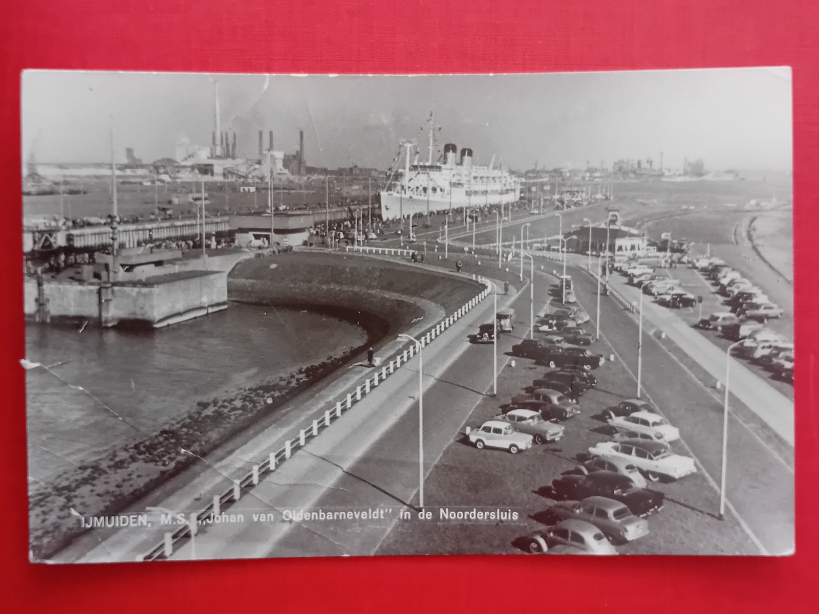 Ansichtkaart IJmuiden, Ophalen of Verzenden, Kaart, Foto of Prent