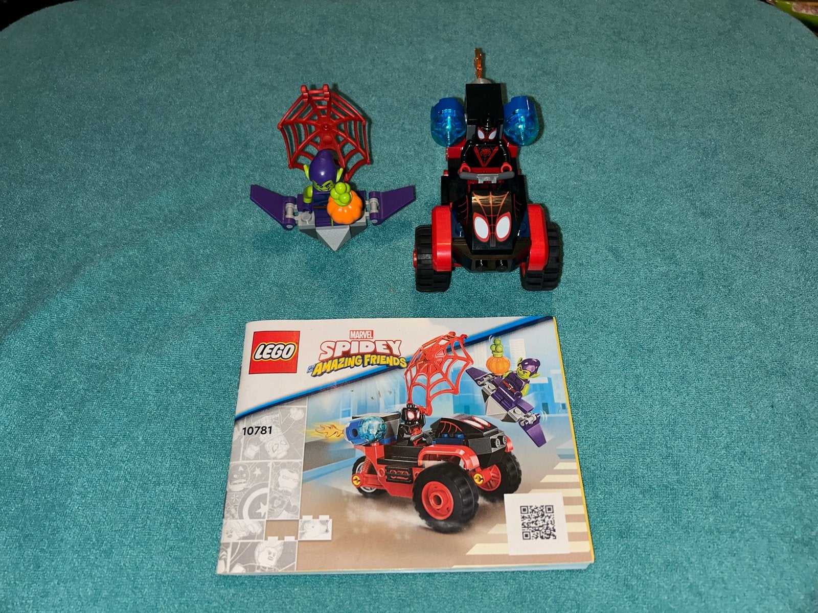 Lego Spider-Man Tech Driewieler 10781, Marvel, Lego, Ophalen of Verzenden, Zo goed als nieuw