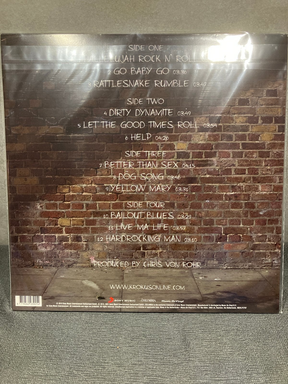 Krokus - Dirty Dynamite (Limited Edition Silver Vinyl), LP, Hard Rock, Geseald, Ophalen of Verzenden