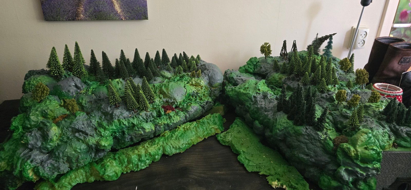 Landschap modelbouw treinen, Ophalen, Gelijkstroom of Wisselstroom, Brug, Tunnel of Gebouw, Overige merken