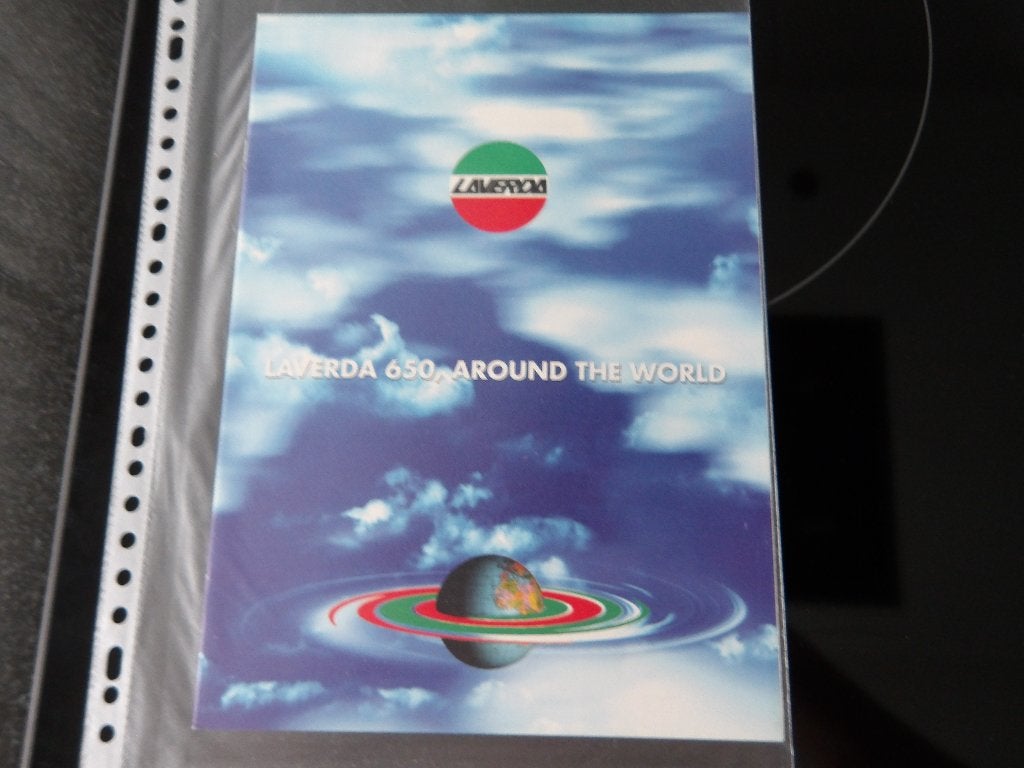 Laverda 650 Around the World Brochure, Ophalen of Verzenden, Overige merken