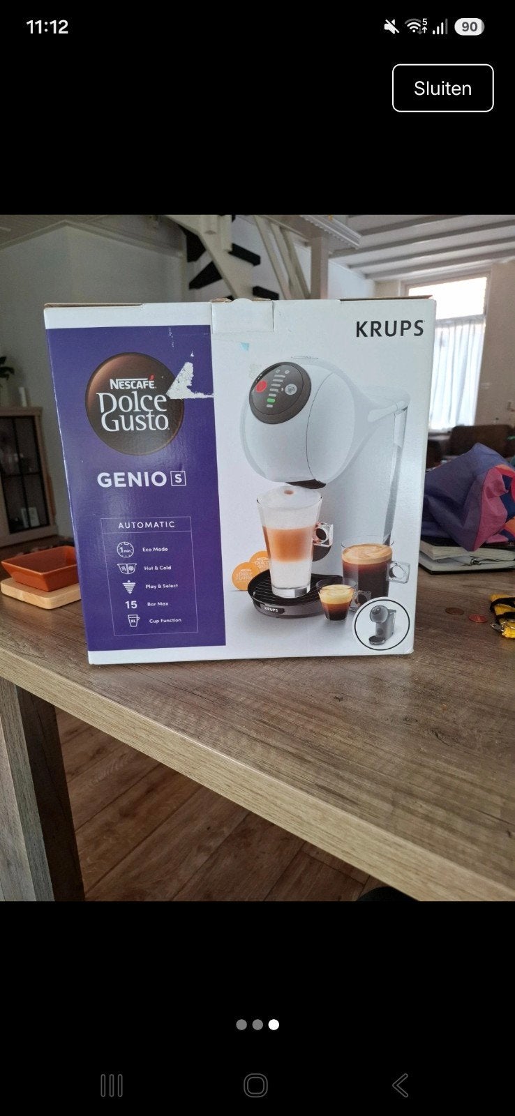 Nieuw in verpakking: Krups Nescafé Dolce Gusto Genio S, Ophalen of Verzenden