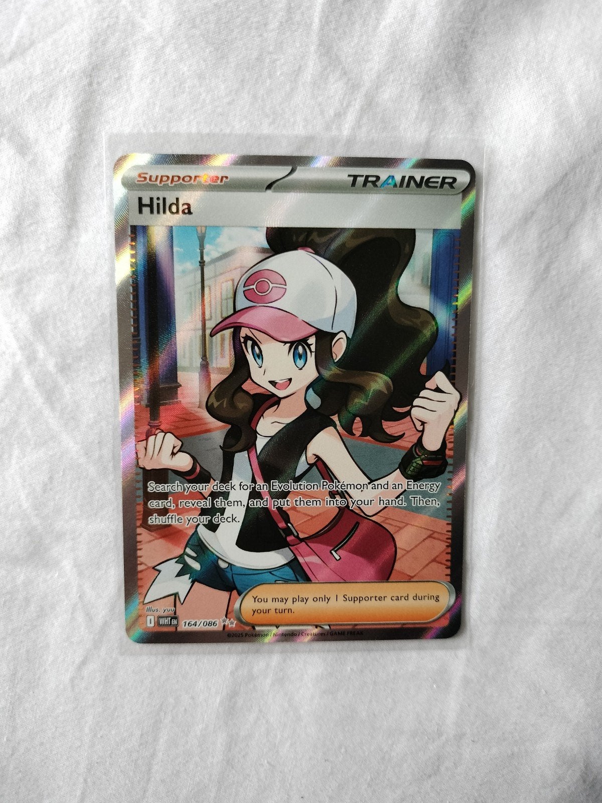 Hilda white flare, Ophalen of Verzenden, Nieuw, Losse kaart