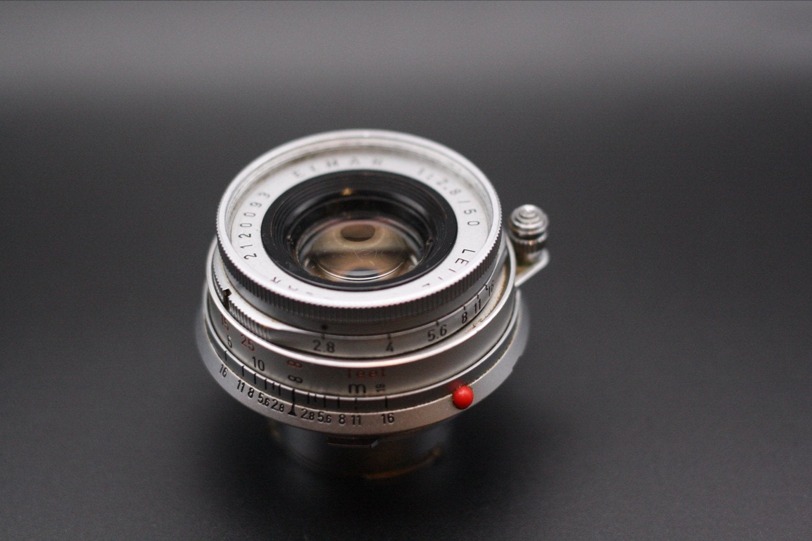 Leica Elmar 50mm f/2.8 M lens - Vintage en Compact, Audio, Tv en Foto, Fotografie | Lenzen en Objectieven, Gebruikt, Leica, Ophalen of Verzenden