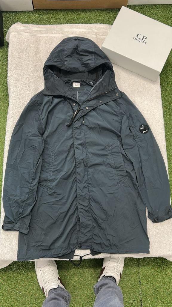 C.P. Company Nycra-R Jas Parka Regen Windbreaker met Lens, ., Ophalen of Verzenden, Zo goed als nieuw, CP Company