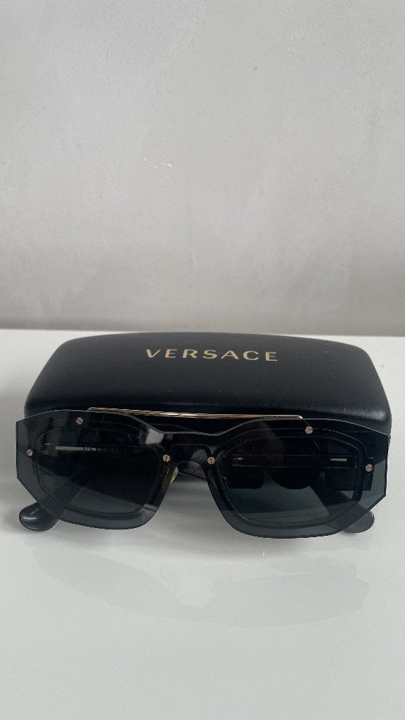 Versace zonnebril heren, Overige merken, Zonnebril, Zwart, Ophalen of Verzenden