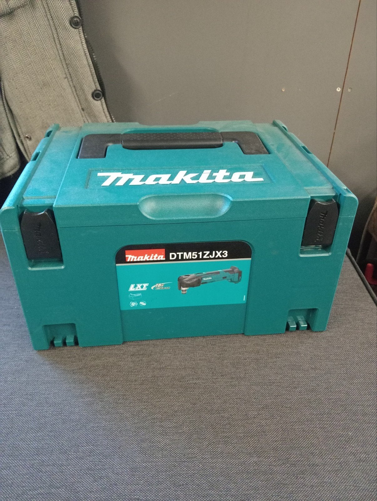 Makita DTM51ZJX3 Multitool doos (leeg), Ophalen of Verzenden, Zo goed als nieuw, Gereedschapsopslag, Makita