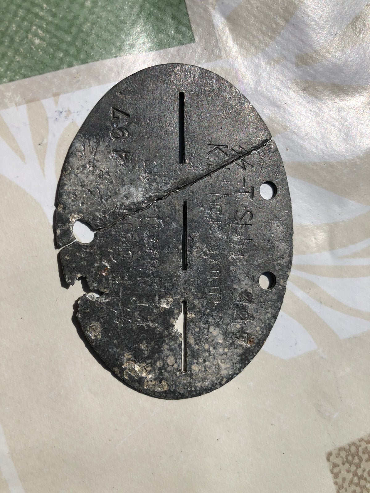 Ekm ss neumberg, Verzamelen, Militaria | Tweede Wereldoorlog, Ophalen of Verzenden, Duitsland