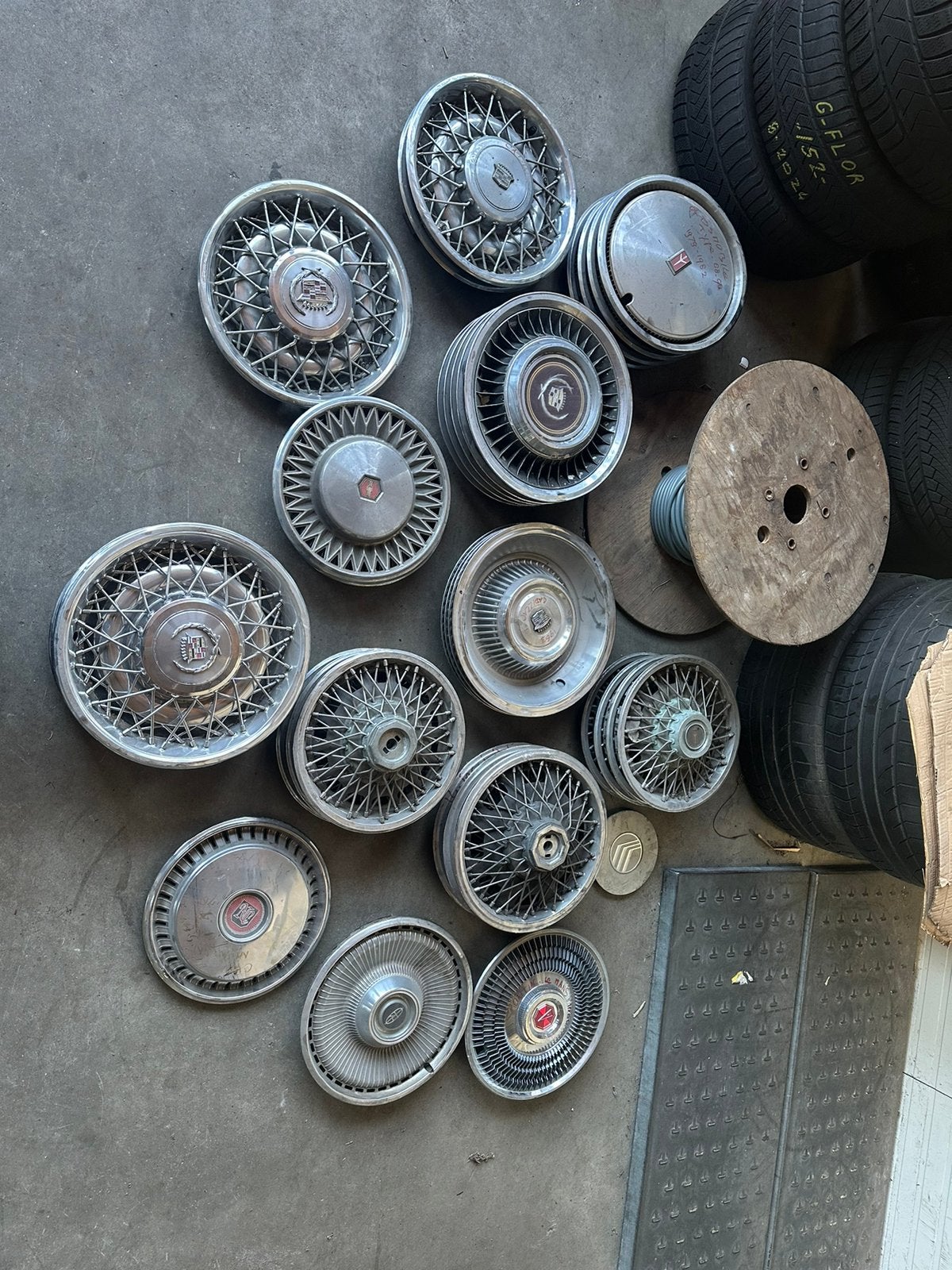 14/15 inch. Amerikaanse auto’s wieldoppe, Ophalen of Verzenden, Zo goed als nieuw