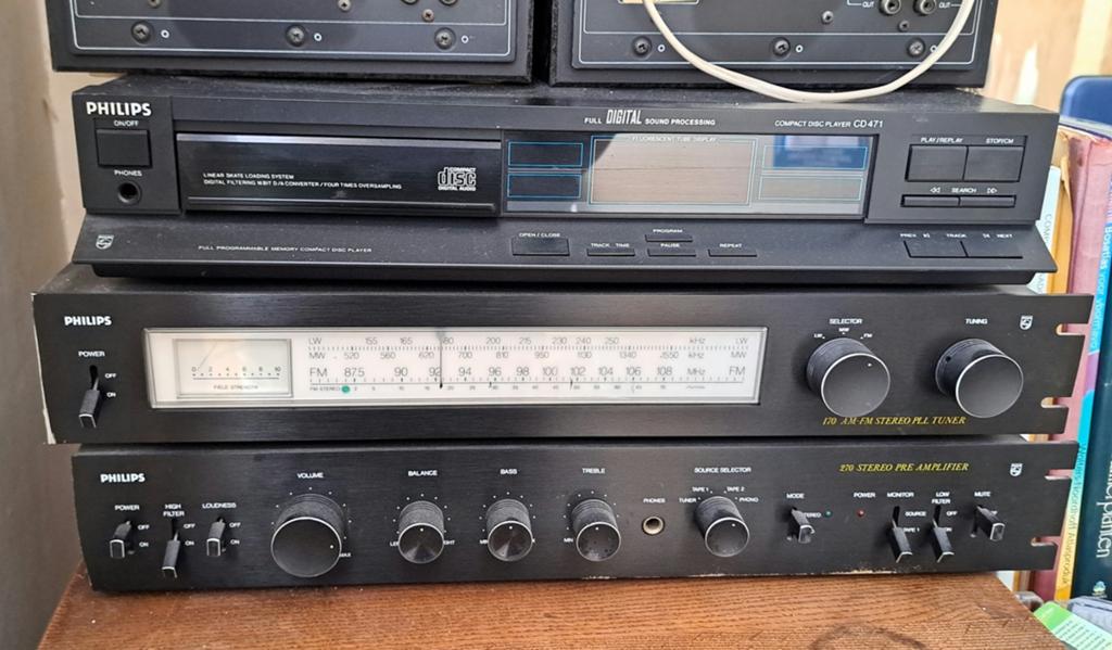 Philips MFB set, Ophalen, Philips, Gebruikt, Tuner of Radio