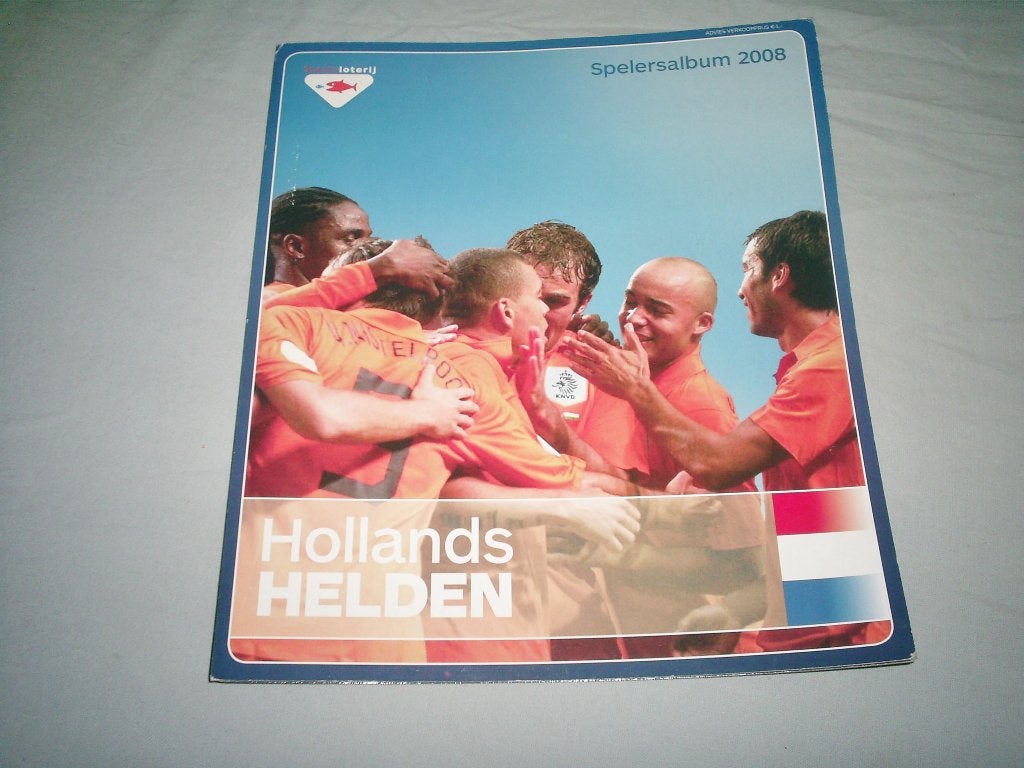 Hollands Helden Spelersalbum 2008 - Oranje EK Voetbal, Ophalen of Verzenden, Gebruikt, Overige sporten, Boek of Tijdschrift