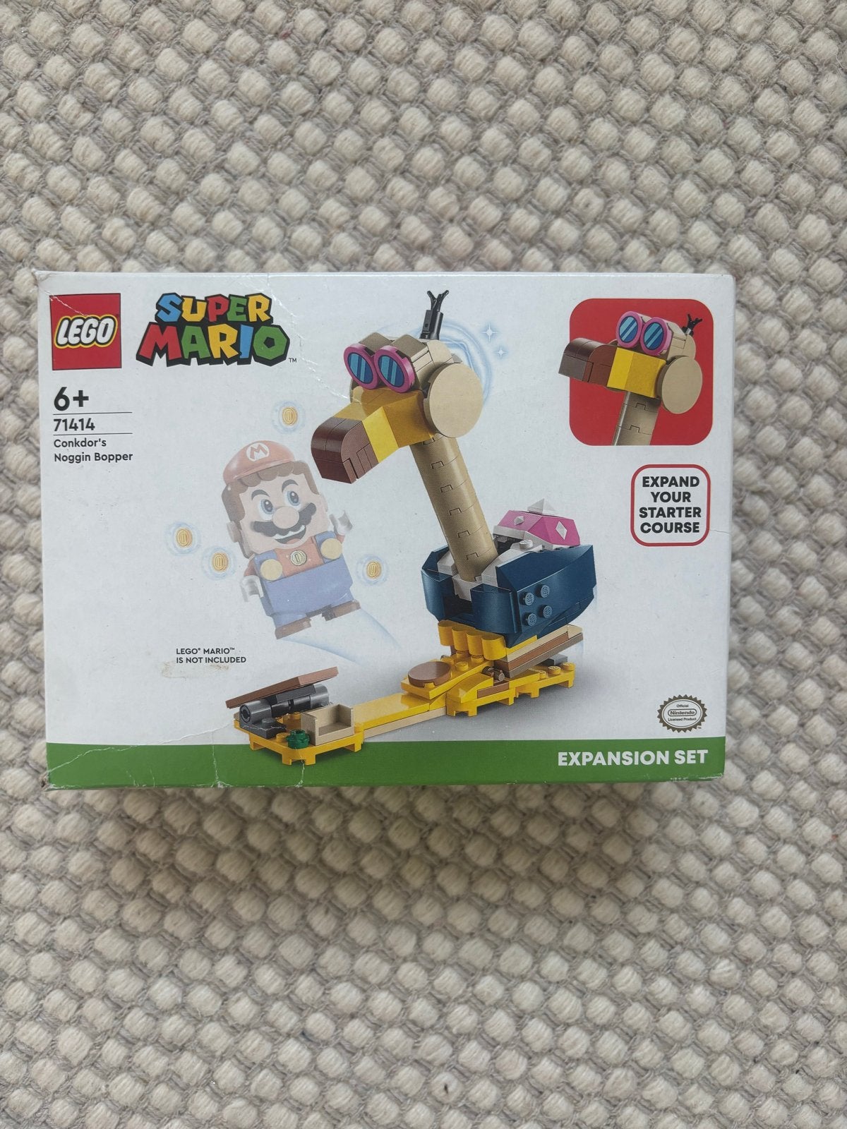 LEGO Super Mario 71414 Conkdor's Noggin Bopper - Nieuw in do, Ophalen of Verzenden, Nieuw