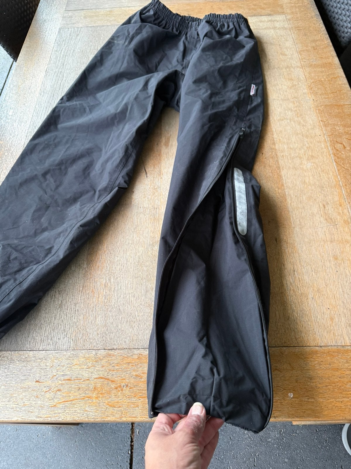 Evolution ( maat L ), heren motorregenbroek, Motoren, Ophalen of Verzenden, Tweedehands, Heren, Broek | textiel