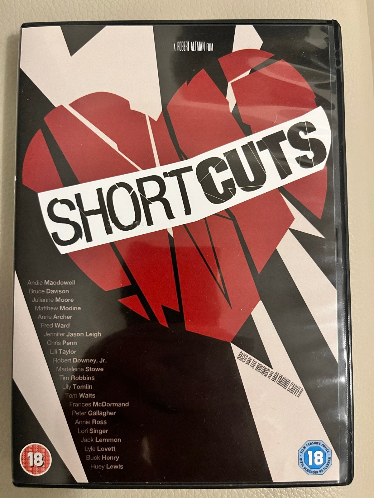 Short Cuts DVD - Robert Altman film, Vanaf 18 jaar, Engels, Verzenden, Engels