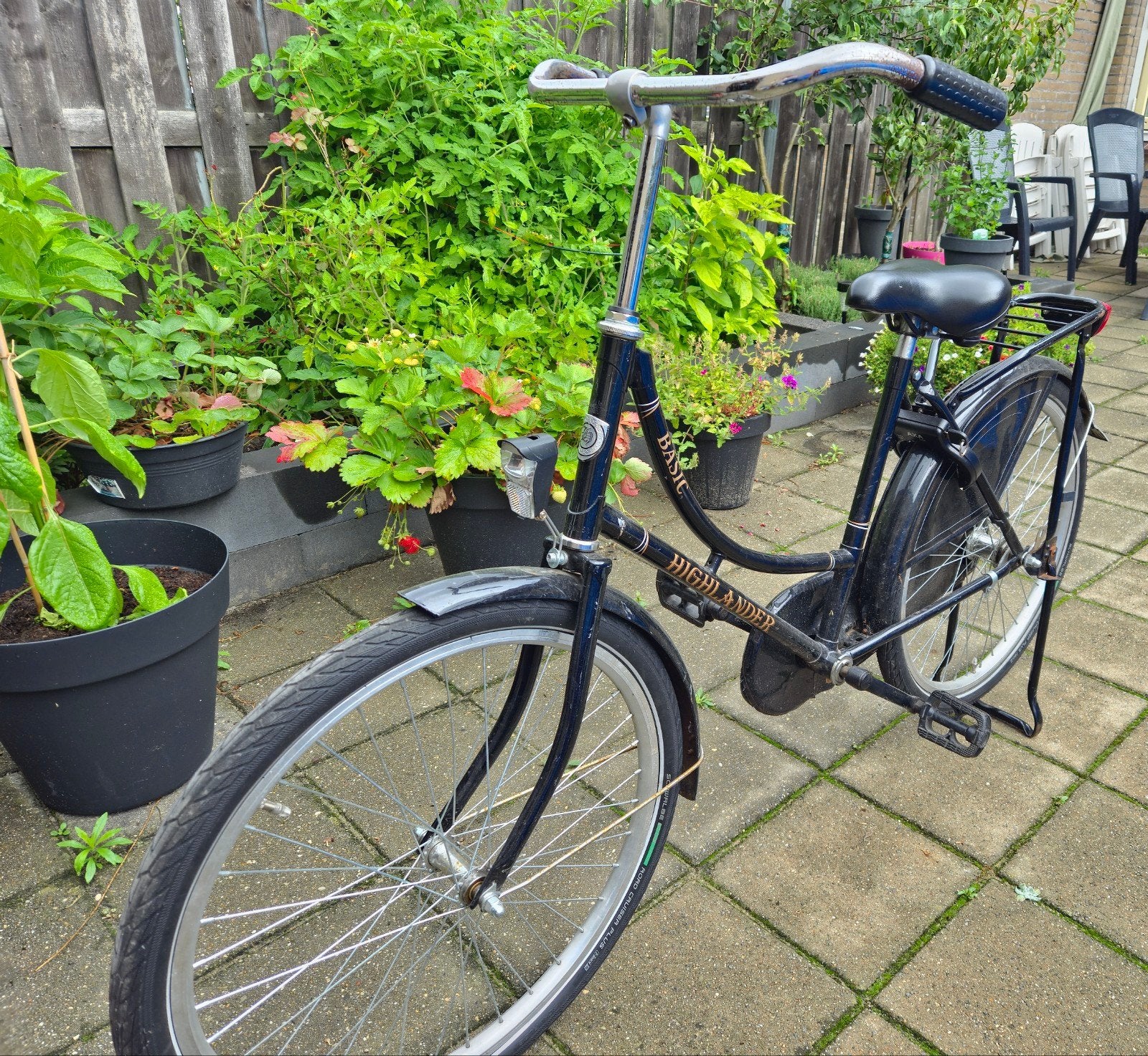 Nette 24 inch kinderfiets - Ideaal voor schoolgaande jeugd, Ophalen, Terugtraprem, 20 inch of meer, Highlander