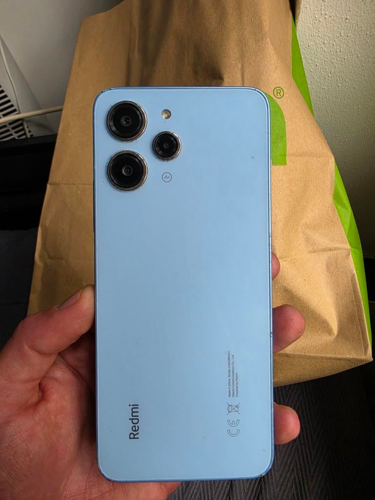 Zo goed als nieuwe Redmi smartphone - Lichtblauw, Telecommunicatie, Mobiele telefoons | Overige merken, Ophalen of Verzenden, Zo goed als nieuw