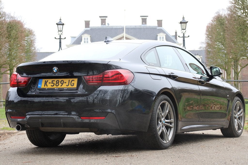 BMW 4-serie Gran Coupé 418i M-Sport, Auto's, 12 maanden, Gebruikt, Euro 6, Zwart