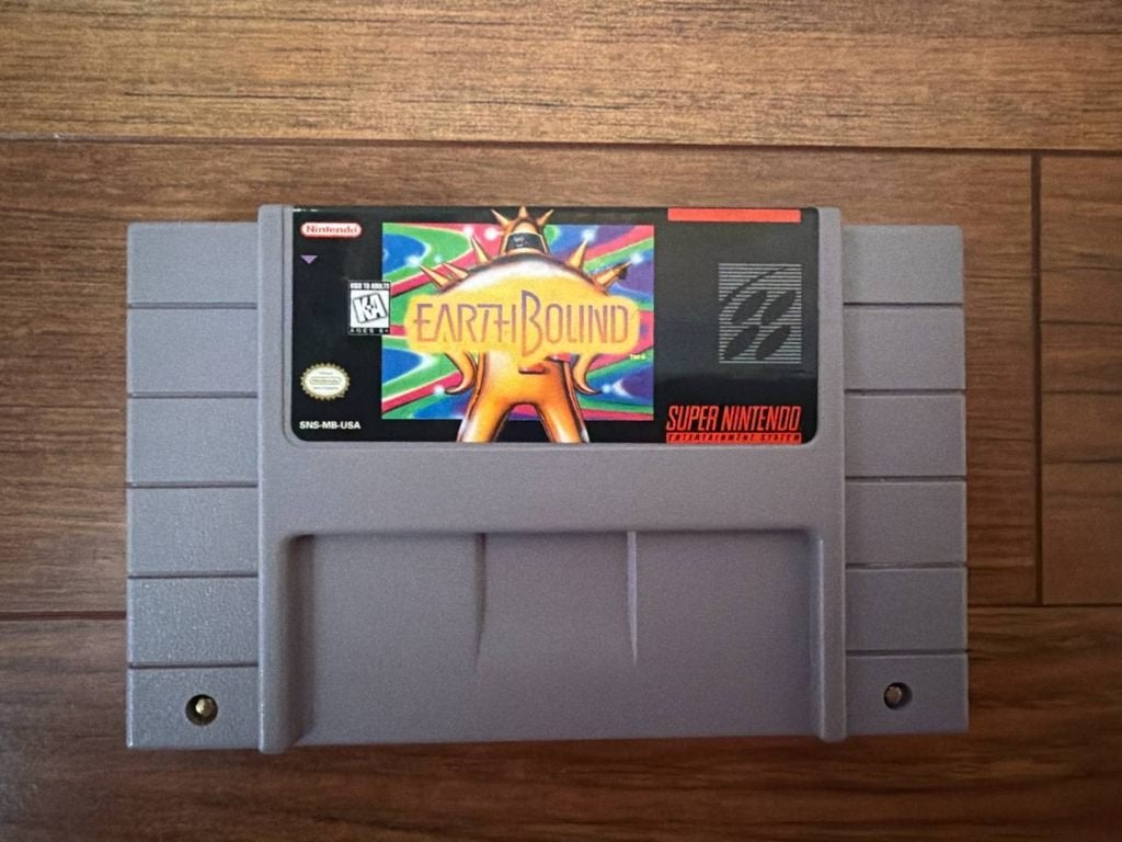 Earthbound ORIGINEEL Super Nintendo (NTSC), Spelcomputers en Games, Gebruikt, 1 speler, Ophalen of Verzenden, Role Playing Game (Rpg)