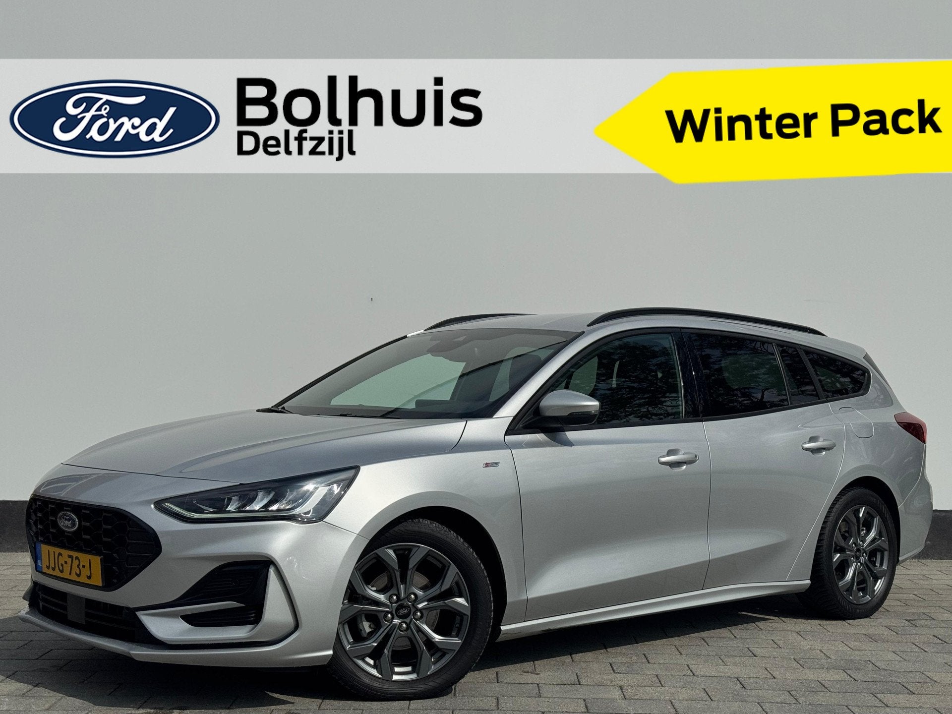 Ford FOCUS Wagon 125PK EcoBoost Hybrid ST Line | NW Model |, Gebruikt, Handgeschakeld, 19 km/l, Hybride Elektrisch/Benzine